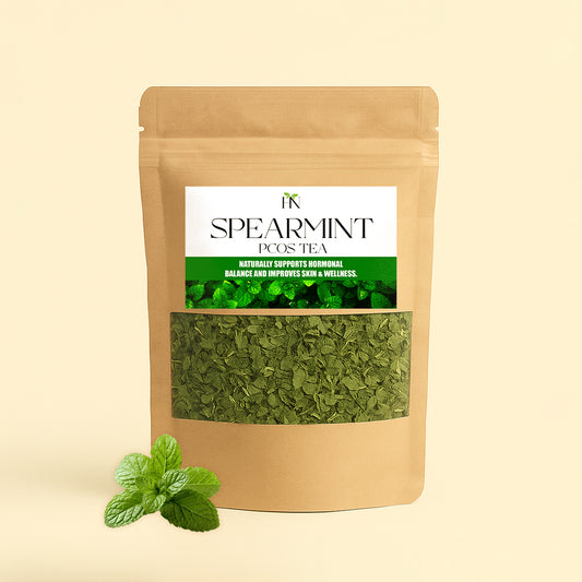 Spearmint PCOS Relief Tea – Natural Hormone Balance & Wellness Blend