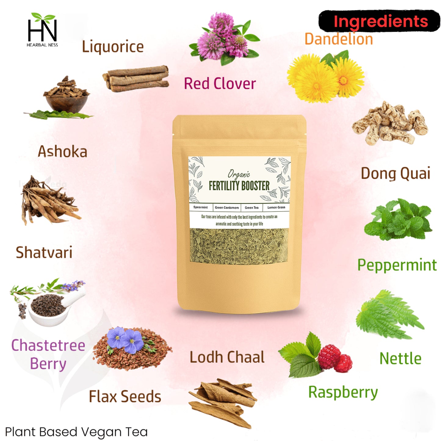 FERTILI TEA (30 TEA CUPS) 100 GRAMS